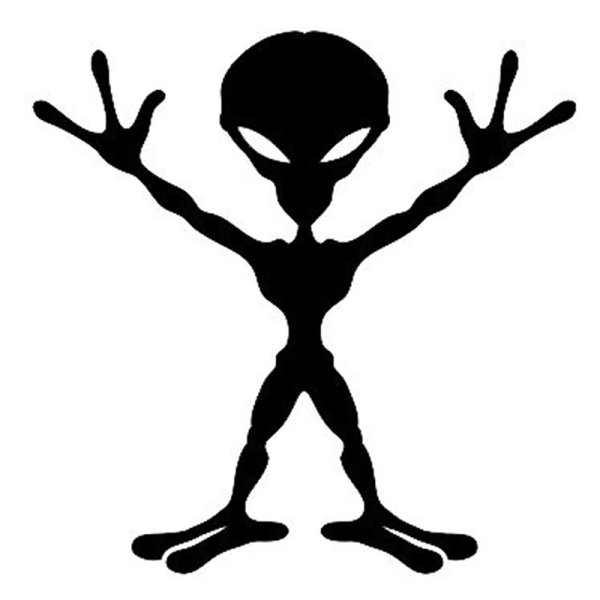 Трафарет гуманоида