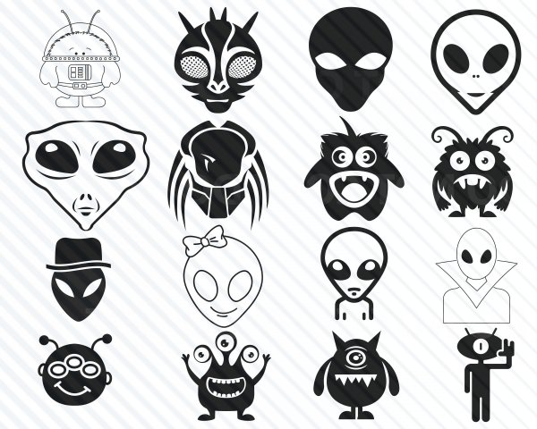 Инопланетянин пиктограмма