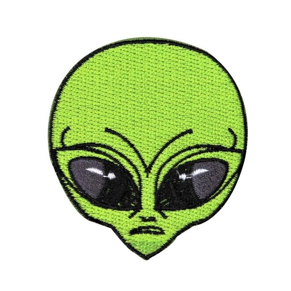 Стикер голова пришельца