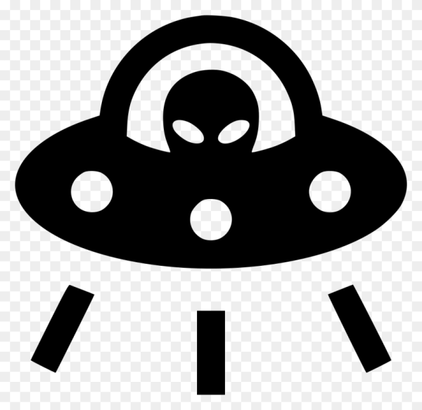 Значок НЛО UFO