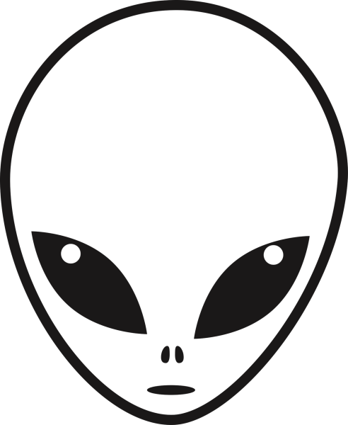 Пришелец эскиз