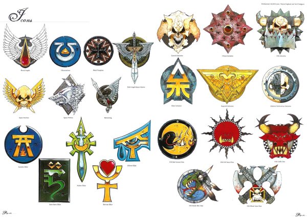 Warhammer 40000 символика Космодесанта