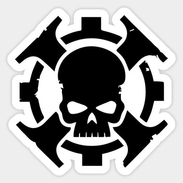 Череп вархаммер 40000