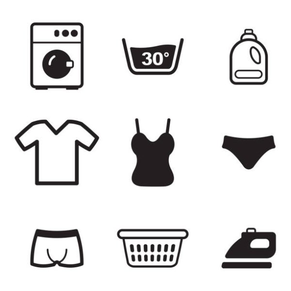 Иконки для прачечной