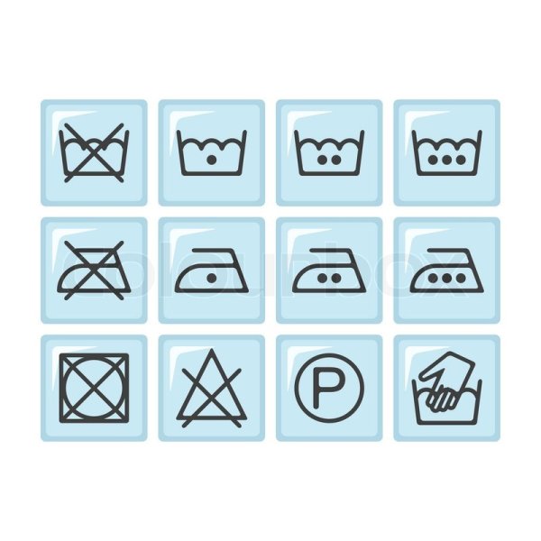 Стиральные значки