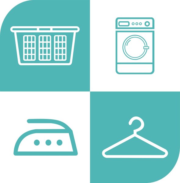 Иконки Прачечная химчистка