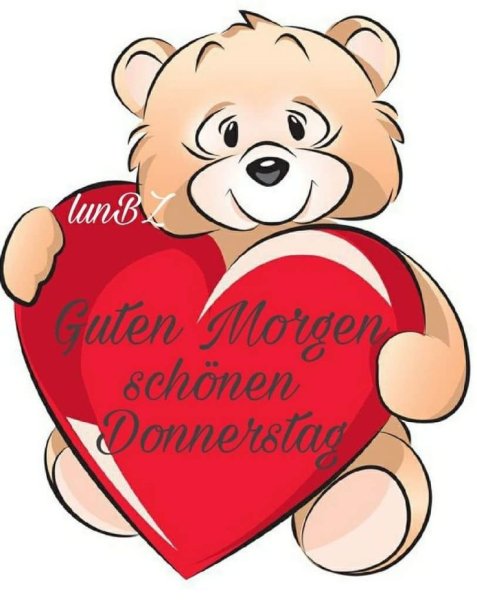 Валентинка мишка с сердечком