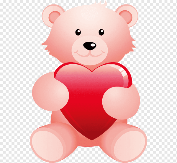 Мишка с сердечком