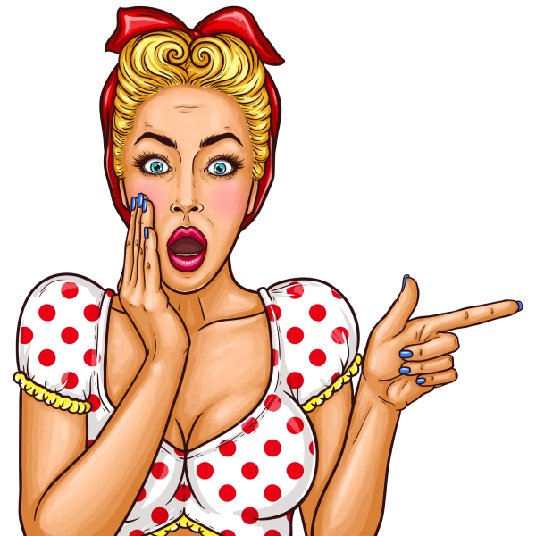 Удивление карикатура