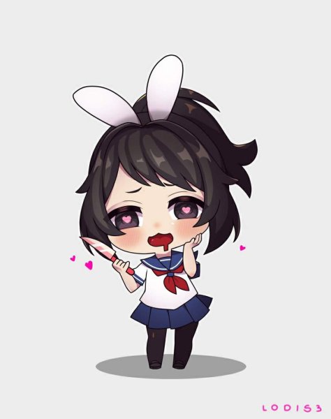 Стикеры Яндере симулятор