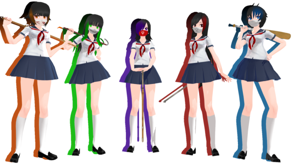 Манекены Яндере симулятор