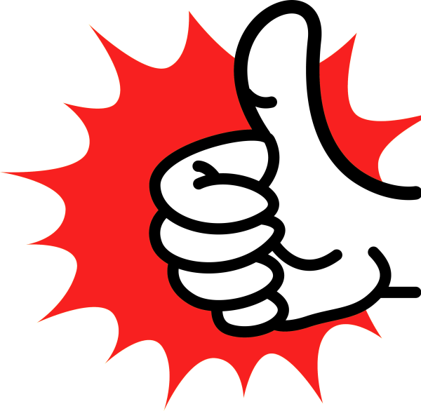 Класс палец вверх