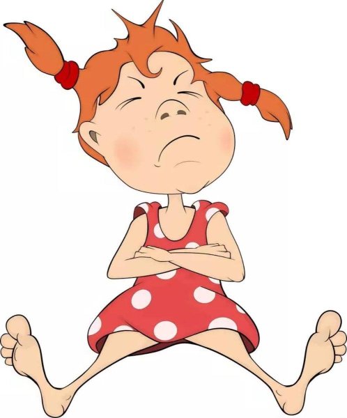 Мультяшная девочка