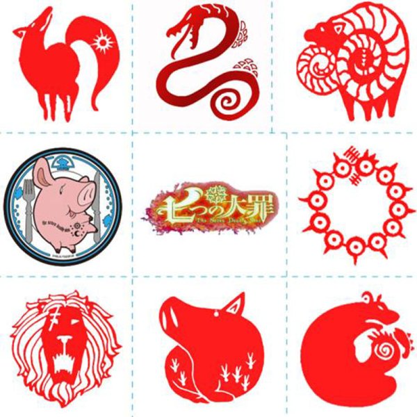 Семь смертных грехов знаки грехов