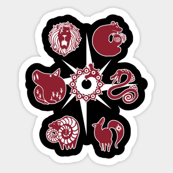 Аниме семь смертных грехов знаки грехов