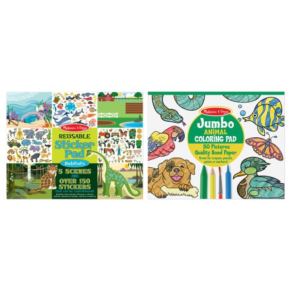 Melissa Doug наклейки