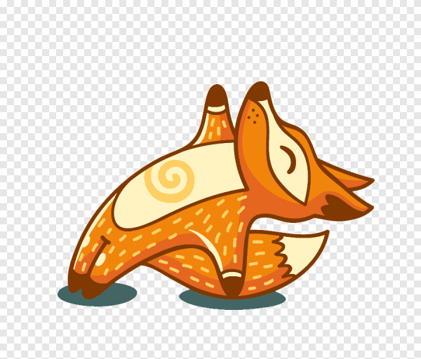 Лисья лапа отпечаток