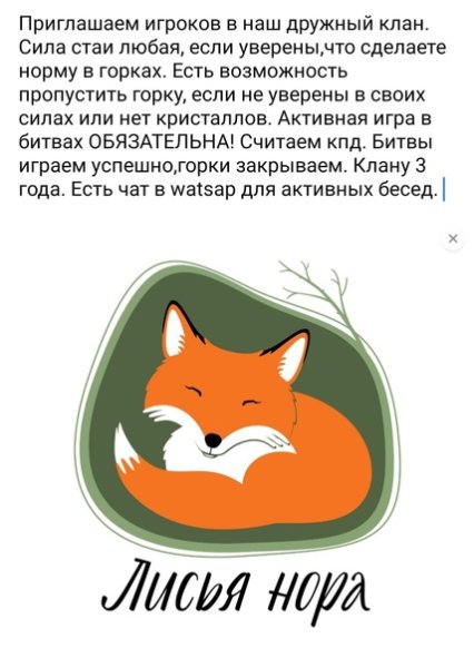 Лисица в прыжке Минимализм