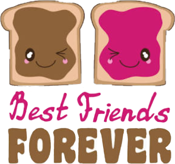 Наклейка - друзья