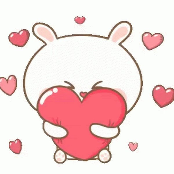 Милые гифки сердечки