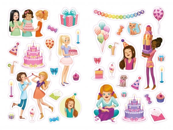 Наклейки для подростков девочек