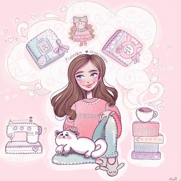 Наклейки балерины маленькие