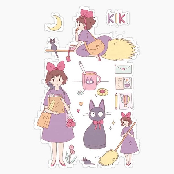 Кики ВЕДЬМИНА служба доставки в полный рост