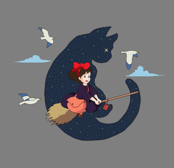 Кики из ВЕДЬМИНА служба доставки