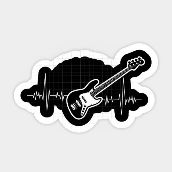 Крутые наклейки на гитару