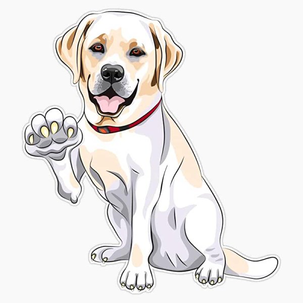 Собака лабрадор ретривер вектор