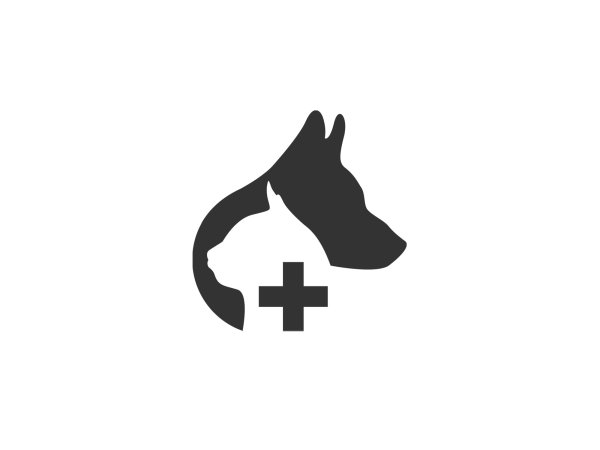 Логотип кошка и собака