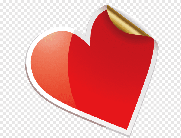 Наклейки "сердце"