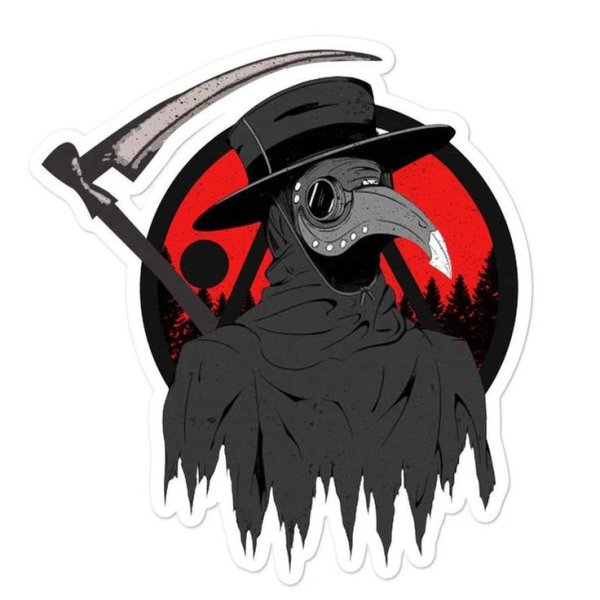 Чумной доктор логотип