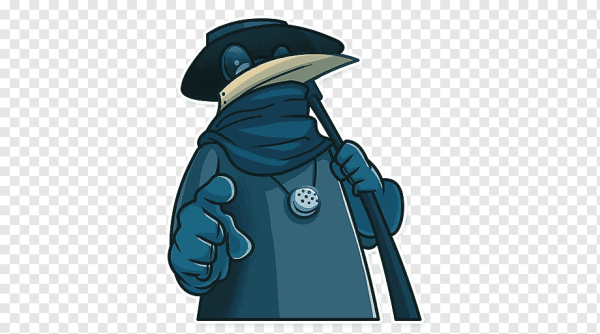 Чумной доктор Стикеры ВК