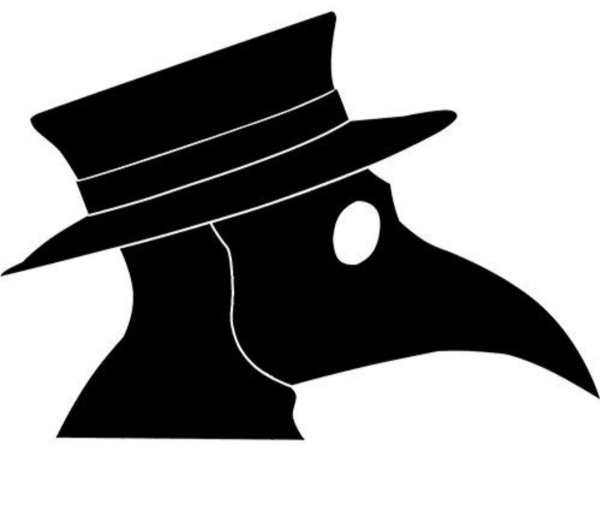 Чумной доктор контур