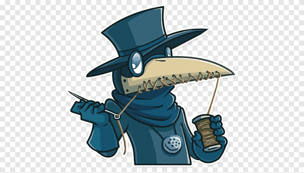 Чумной доктор Стикеры