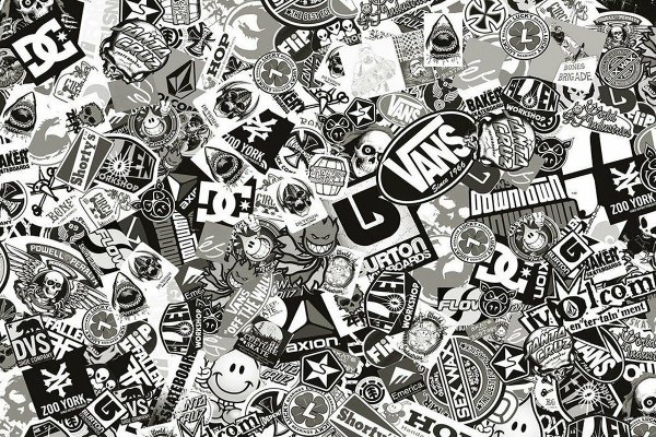 Наклейки стикербомбинг