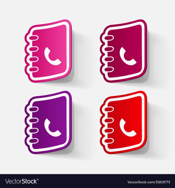 Стикер с номером телефона