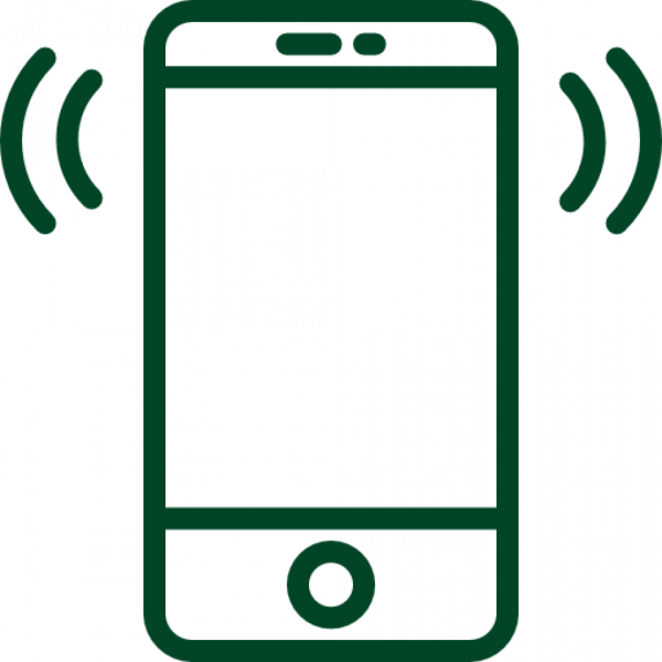 Пиктограмма мобильный телефон