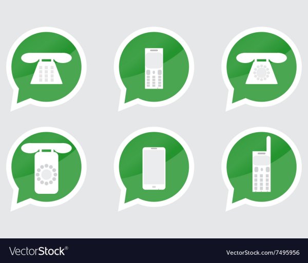 Стикер телефонная трубка