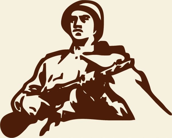 Великая Отечественная война силуэт