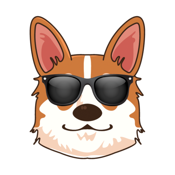 Стикеры корги