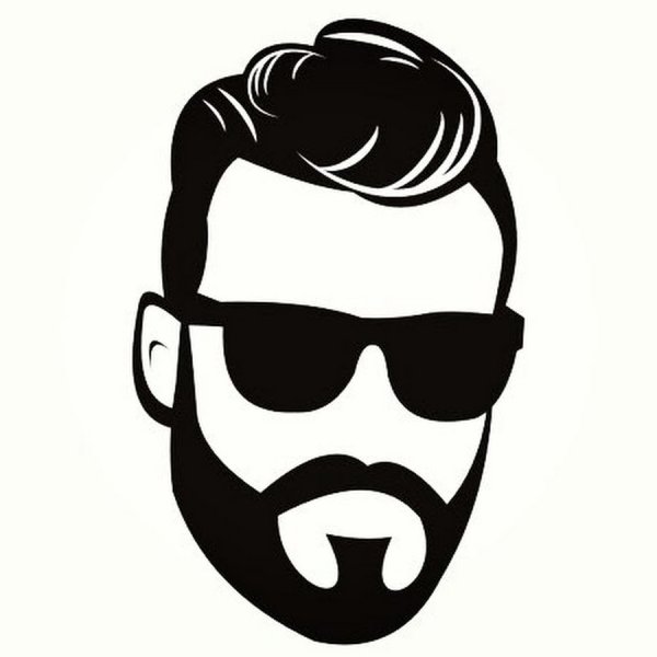Борода силуэт