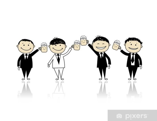 Мальчишник рисунок