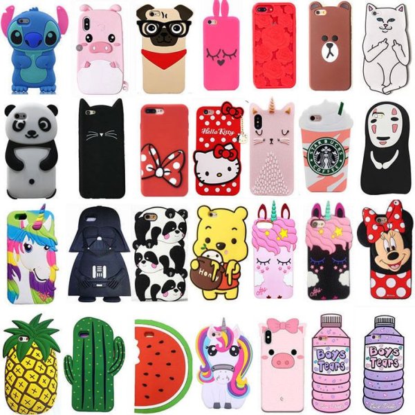 Разные рисунки на чехол телефона