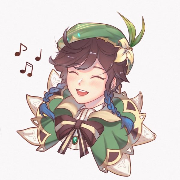 Наклейки Геншин ин пакт