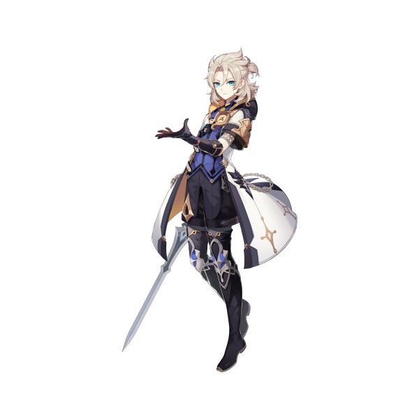 Чиби альбедо Геншин