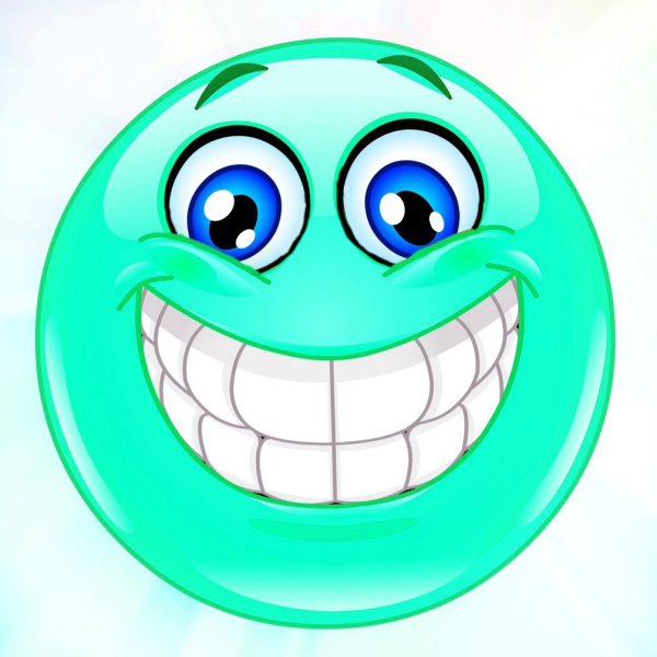 Стикер девушка смеется