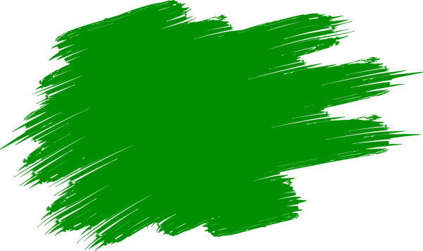 Зеленые мазки краски