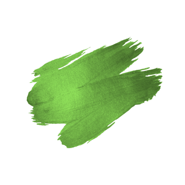 Мазок кисти зеленый